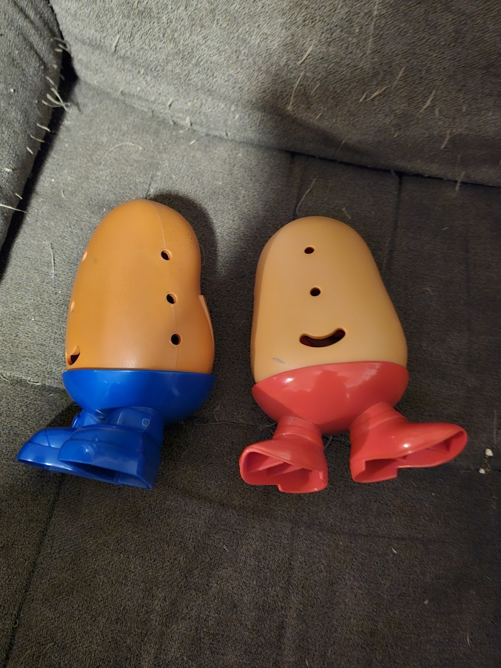 Mr. Potato Head Style Set - Orange with Red & Blue Bases